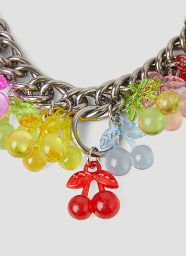 チェリーチャームネックレス Chopova Lowena チェリーチャームネックレス シルバー cho0251008