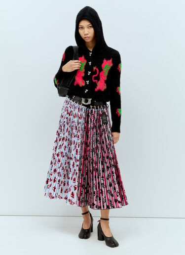 Daydream Midi Carabiner Skirt Chopova Lowena Daydream Midi Carabiner Skirt Pink cho0256005