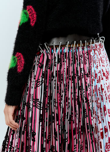 Daydream Midi Carabiner Skirt Chopova Lowena Daydream Midi Carabiner Skirt Pink cho0256005