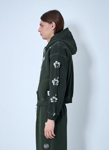Dallas Hooded Sweatshirt Chopova Lowena Dallas Hooded Sweatshirt Grey cho0360010