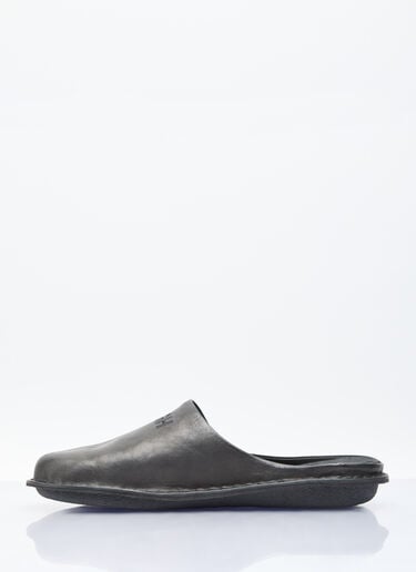 Leather Slip-On Shoes Comme des Garçons Homme x VIBAe Leather Slip-On Shoes Black chv0156001