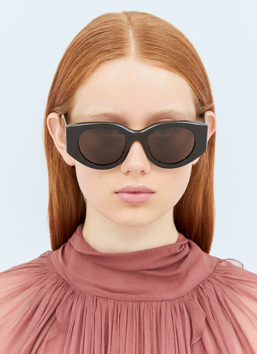 Chloé 圆框太阳镜 黑色 cls0258001