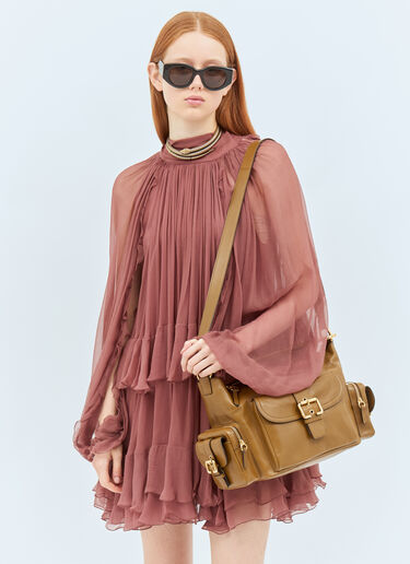 Chloé 圆框太阳镜 黑色 cls0258001