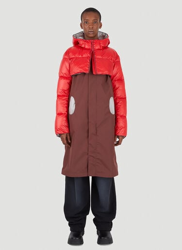 Long Sleeve Overcoat Colmar A.G.E. by Morteza Vaseghi Long Sleeve Overcoat Burgundy cmv0246001