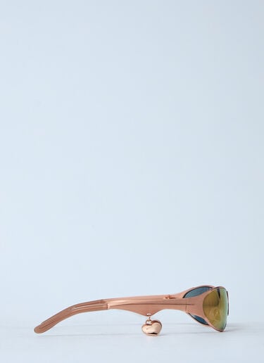 Acne Studios メタルフレーム チャームサングラス  ローズ cns0260024