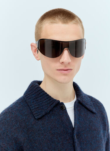 Metal Frame Sunglasses Acne Studios Metal Frame Sunglasses Black cns0356001