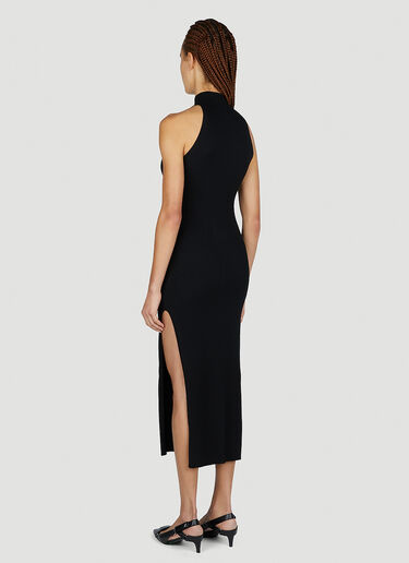 Diamond Knit Dress Courrèges Diamond Knit Dress Black cou0251039