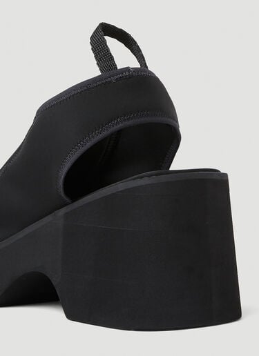 Wave Platform Sandals Courrèges Wave Platform Sandals Black cou0253008