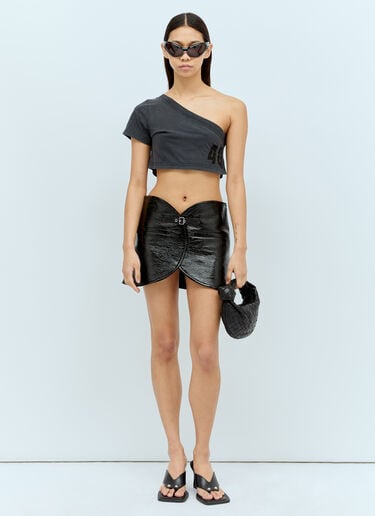チューバプリントクロップトップ Courrèges チューバプリントクロップトップ グレー cou0255016