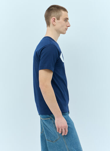 Comme Des Garçons PLAY 아이즈 티셔츠 블루 cpl0355016