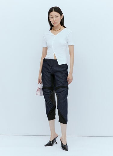 Coperni Denim Racing Pants Blue cpn0253005