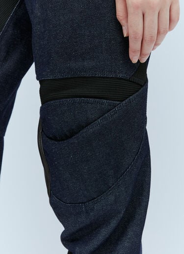 Coperni Denim Racing Pants Blue cpn0253005