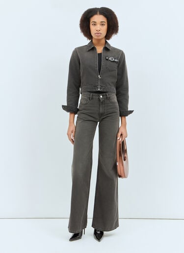 Coperni Workwear Denim Jacket Grey cpn0257002