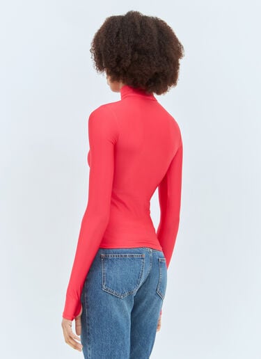 Coperni 타이트 하이넥 탑 레드 cpn0257006