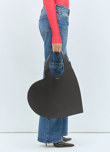 Coperni 하트 토트백 블랙 cpn0257015