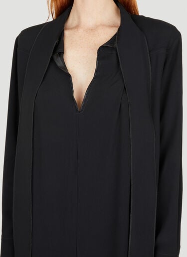 Split Dress Capasa Milano Split Dress Black cps0250008