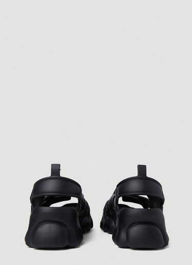 x Melissa Puff Sandals Collina Strada x Melissa Puff Sandals Black cst0251016
