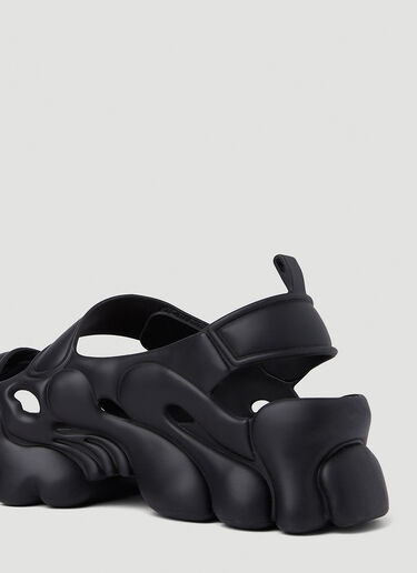 x Melissa Puff Sandals Collina Strada x Melissa Puff Sandals Black cst0251016