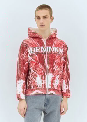 DEMMO Return To Flesh Hooded Sweatshirt Red dem0159001