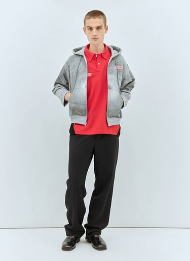 DEMMO Emb 폴로 셔츠 레드 dem0159004