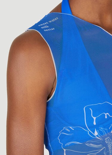 Sweet Nectar One Shoulder Top DI PETSA Sweet Nectar One Shoulder Top Blue dip0247009