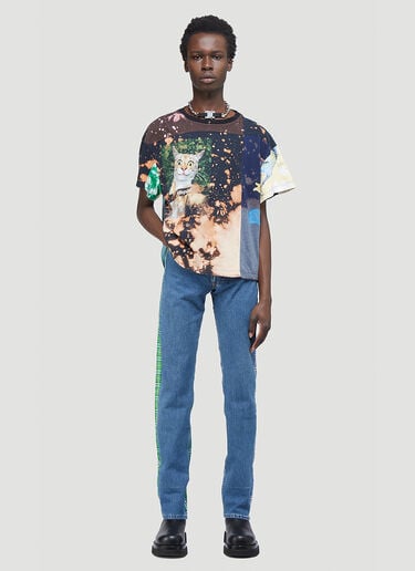 (Di)vision Upcycled Split Jeans Blue div0342012