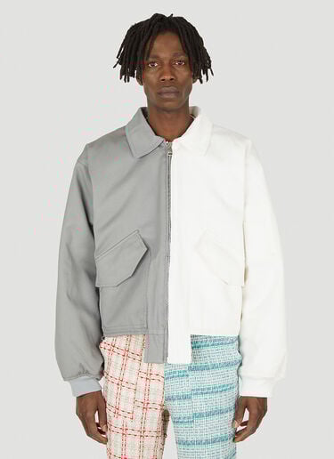 Split Corduroy Bomber Jacket (Di)vision Split Corduroy Bomber Jacket White div0348013