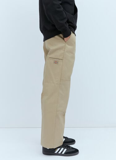 Dickies ダブルニー　ルーズパンツ グリーン dks0154002