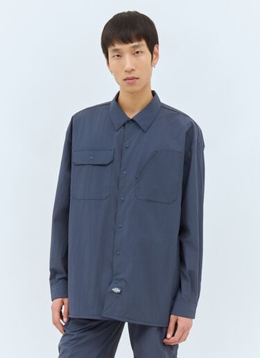 Dickies 「東京デザインコレクティブ」 オーバーサイズワークシャツ ネイビー dks0158001