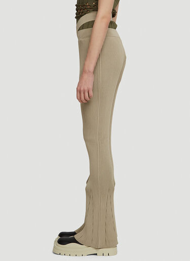 Dion Lee Cross Rib Pants Beige dle0247008