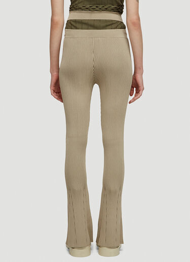 Dion Lee Cross Rib Pants Beige dle0247008