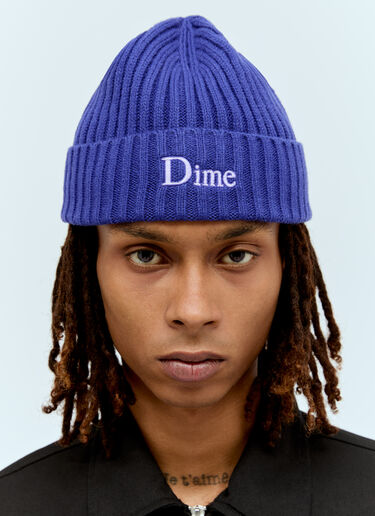 Logo Emboidery Classic Beanie Hat Dime Logo Emboidery Classic Beanie Hat Blue dmt0154024