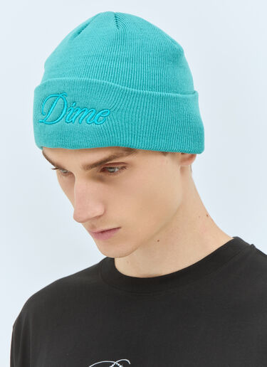 Cursive Beanie Hat Dime Cursive Beanie Hat Blue dmt0157011