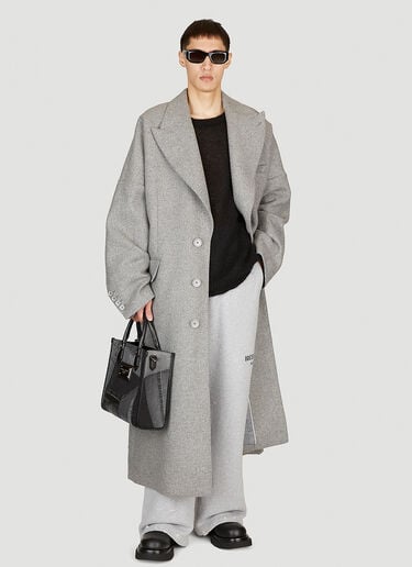 双排扣羊毛大衣 Dolce & Gabbana 双排扣羊毛大衣 灰色 dol0154001