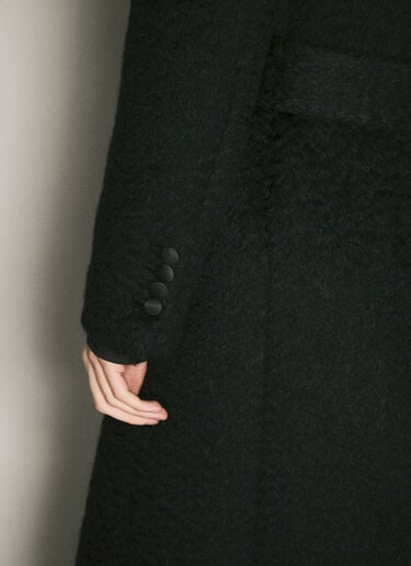 オーバーサイズのベルトウールコート Dolce & Gabbana オーバーサイズのベルトウールコート ブラック dol0158001
