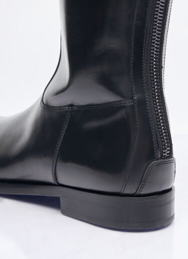 Dolce & Gabbana Knee-High Leather Boots Black dol0158008