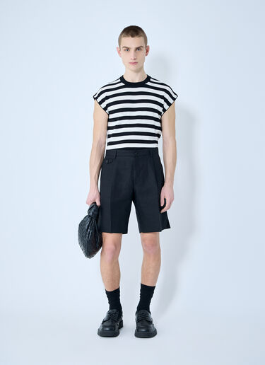 Dolce & Gabbana Striped Tank Top Black dol0160003