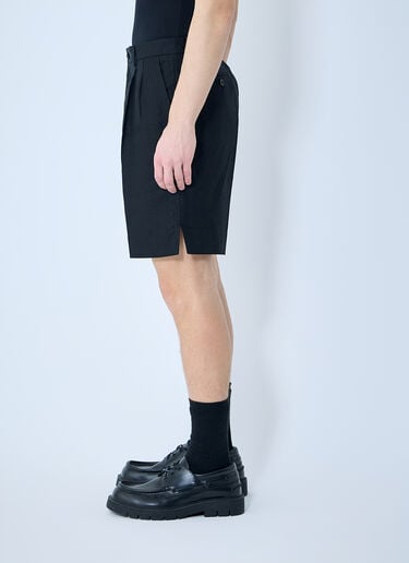 Linen Tailored Shorts Dolce & Gabbana Linen Tailored Shorts Black dol0160006