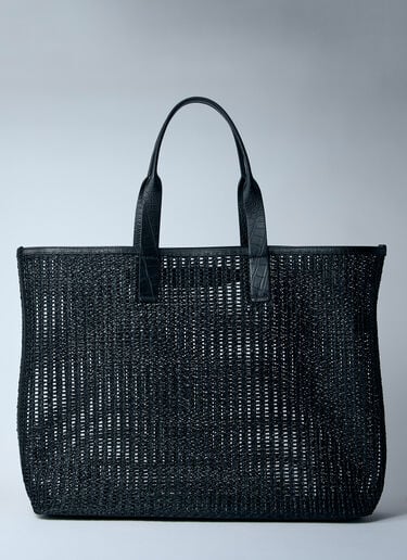 Woven Mesh Tote Bag Dolce & Gabbana Woven Mesh Tote Bag Black dol0160009