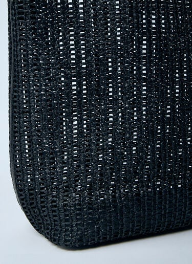 Woven Mesh Tote Bag Dolce & Gabbana Woven Mesh Tote Bag Black dol0160009