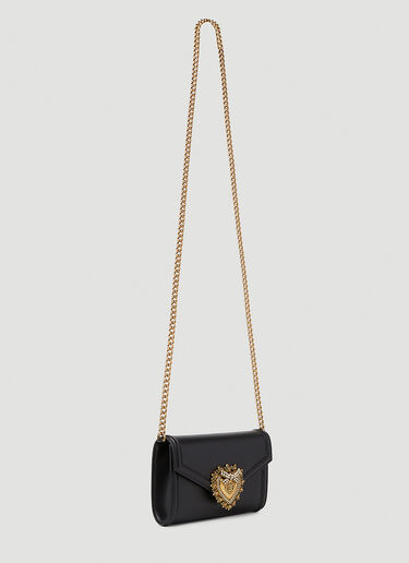 장식 플라크 숄더백 Dolce & Gabbana 장식 플라크 숄더백 블랙 dol0251036