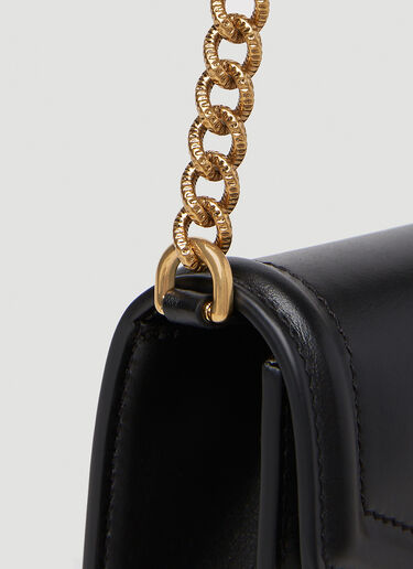 장식 플라크 숄더백 Dolce & Gabbana 장식 플라크 숄더백 블랙 dol0251036
