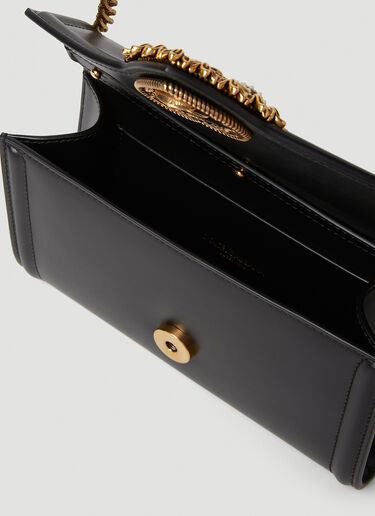 장식 플라크 숄더백 Dolce & Gabbana 장식 플라크 숄더백 블랙 dol0251036