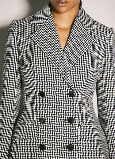 千鳥格子ブレザー Dolce & Gabbana 千鳥格子ブレザー ブラック dol0258003