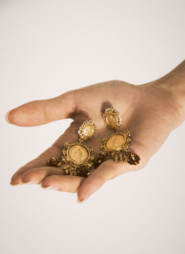 Madonne Earrings Dolce & Gabbana Madonne Earrings Gold dol0258009