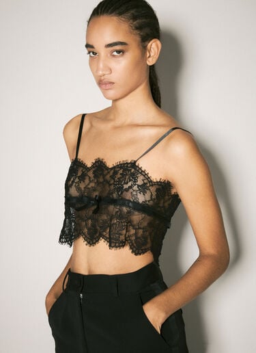 Lace Lingerie Top Dolce & Gabbana Lace Lingerie Top Black dol0258023
