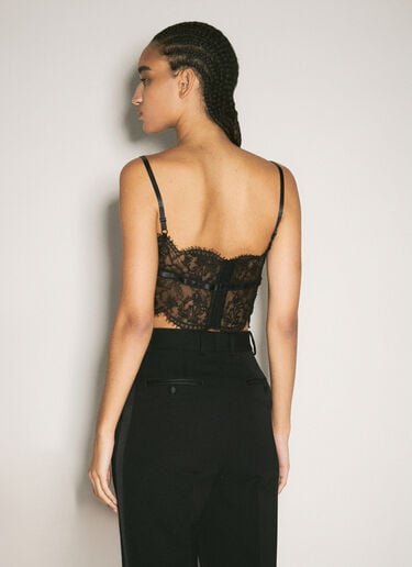Lace Lingerie Top Dolce & Gabbana Lace Lingerie Top Black dol0258023