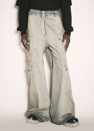Rick Owens DRKSHDW Cargo Jumbo Belas Pants Light Blue drk0158006