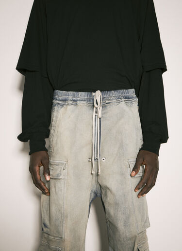 Cargo Jumbo Belas Pants Rick Owens DRKSHDW Cargo Jumbo Belas Pants Light Blue drk0158006