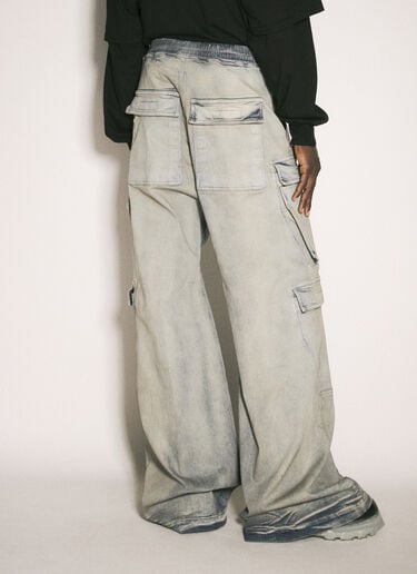 Rick Owens DRKSHDW Cargo Jumbo Belas Pants Light Blue drk0158006